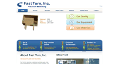 Desktop Screenshot of fastturninc.com